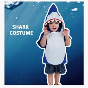 Shark shirt costume, perfect for toddlers/small children.
